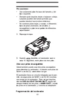 Предварительный просмотр 22 страницы Uniden BC95XLT (Spanish) Manual De Usuario