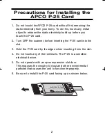 Предварительный просмотр 3 страницы Uniden BCi25D Owner'S Manual