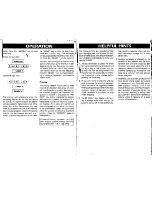 Preview for 4 page of Uniden Bearcat BC 210XLT Operating Instructions Manual