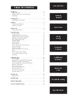 Предварительный просмотр 3 страницы Uniden Bearcat UBC 248CLT Reference Manual