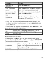 Preview for 25 page of Uniden BLUETOOTH XDECT R035BT Owner'S Manual