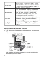 Preview for 30 page of Uniden BLUETOOTH XDECT R035BT Owner'S Manual