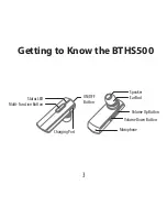 Preview for 3 page of Uniden BTHS500 Owner'S Manual