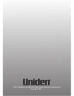 Preview for 32 page of Uniden BW30xx Series Owner'S Manual