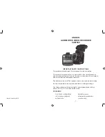 Preview for 1 page of Uniden CAM 500 Important Safety Instructions Manual