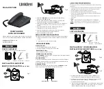 Uniden CE7203 User Manual предпросмотр