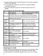 Preview for 26 page of Uniden CEZAI2998 - Cordless Phone Base Station User Manual