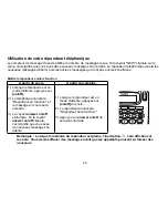 Preview for 50 page of Uniden CEZAI998 - Cordless Phone Base Station Manual D'Utilisation