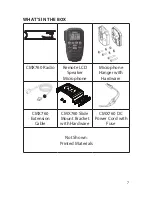 Preview for 7 page of Uniden CMX760 Owner'S Manual