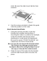 Preview for 16 page of Uniden CMX760 Owner'S Manual