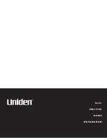 Uniden CXAI5198 Manual D'Utilisation предпросмотр