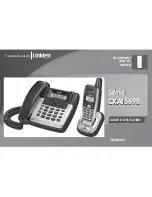 Uniden CXAI5698 - Cordless Phone Base Station Manual D'Utilisation preview