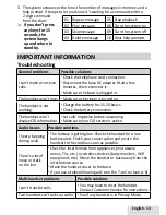 Preview for 13 page of Uniden D1384 Series User Manual