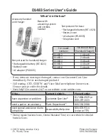 Предварительный просмотр 1 страницы Uniden D1481 User Manual