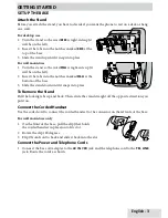 Preview for 3 page of Uniden D1789 series User Manual