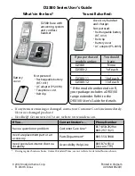 Preview for 1 page of Uniden D2380 Series User Manual