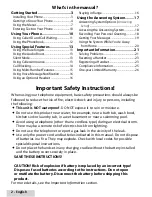 Preview for 2 page of Uniden D3097 Series User Manual