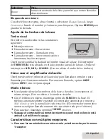 Предварительный просмотр 19 страницы Uniden D3098 Series (Spanish) Manual Para El Usuario