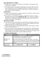 Предварительный просмотр 20 страницы Uniden D3098 Series (Spanish) Manual Para El Usuario