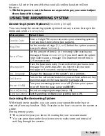 Предварительный просмотр 21 страницы Uniden D3098S User Manual