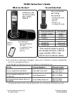 Uniden D3280-2 User Manual preview