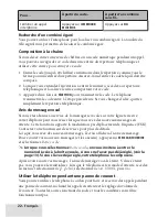 Предварительный просмотр 22 страницы Uniden D32808-7 (French) Manual D'Utilisation