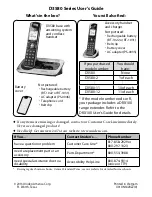 Uniden D3580 Series User Manual preview