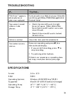 Предварительный просмотр 19 страницы Uniden DC4 Owner'S Manual