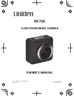 Uniden DC720 Owner'S Manual preview