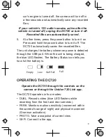 Предварительный просмотр 9 страницы Uniden DC720 Owner'S Manual
