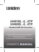 Uniden DC9216 Owner'S Manual предпросмотр