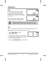 Предварительный просмотр 24 страницы Uniden DC9216 Owner'S Manual