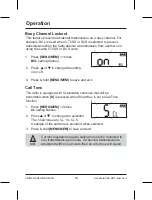 Предварительный просмотр 25 страницы Uniden DC9216 Owner'S Manual