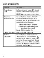 Preview for 20 page of Uniden DCAM Owner'S Manual