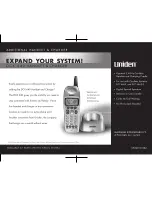 Preview for 72 page of Uniden DCT6465 Series Owner'S Manual