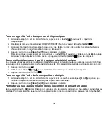 Preview for 31 page of Uniden DCT736 Serie (French) Manual D'Utilisation