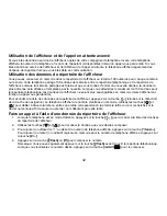 Preview for 32 page of Uniden DCT736 Serie (French) Manual D'Utilisation