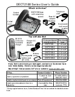 Uniden DCX210 User Manual preview