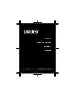 Uniden DCX700 Owner'S Manual preview