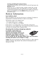 Preview for 8 page of Uniden DCX770 - DCX 770 Cordless Extension Handset Owner'S Manual