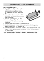 Preview for 4 page of Uniden DECT 1705 Owner'S Manual