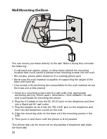 Предварительный просмотр 24 страницы Uniden DECT 1715+1 Owner'S Manual