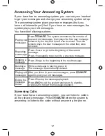 Preview for 18 page of Uniden DECT 2005 Series Owner'S Manual