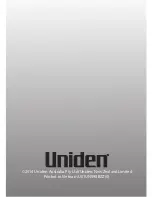 Предварительный просмотр 36 страницы Uniden DECT 2145 Series Owner'S Manual