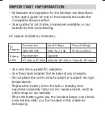 Preview for 5 page of Uniden DECT 3005 Owner'S Manual