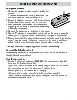 Preview for 5 page of Uniden DECT 3115 Owner'S Manual