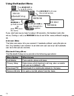 Preview for 12 page of Uniden DECT 3136BT Owner'S Manual