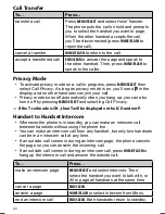 Preview for 22 page of Uniden DECT 3136BT Owner'S Manual