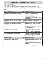 Preview for 29 page of Uniden DECT 3136BT Owner'S Manual