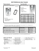 Uniden DECT1363-2 User Manual preview